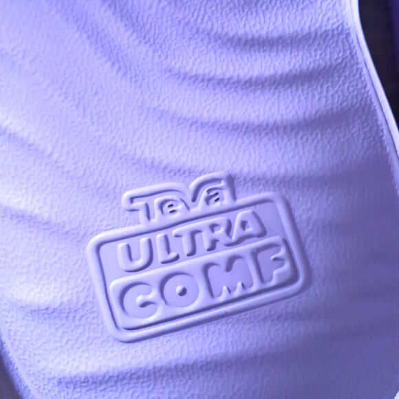 Teva Apretrail Women 7 US Slide Sandals Purple Comfortable Outdoor Casual Shoes - Picture 9 of 11